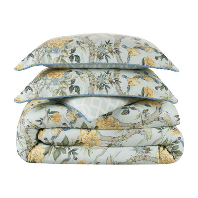 Waverly Mudan Floral 4-pc. Midweight Comforter Set