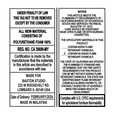 Vera Upholstered Footstool