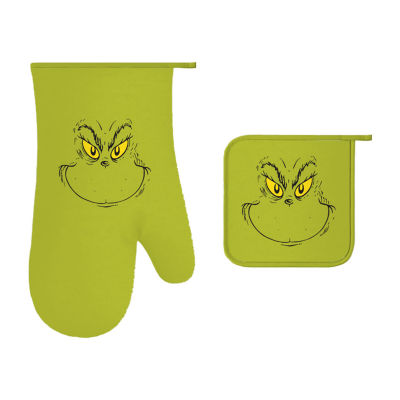 Dr. Seuss The Grinch 2-pc. Pot Holder and Oven Mitt Set