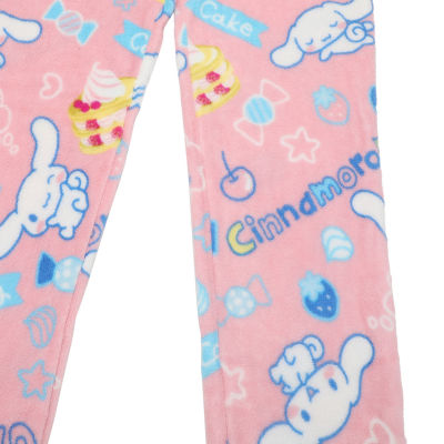 Womens Plush Cinnamoroll Pajama Pants