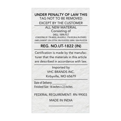 VHC Brands Settlement 14x22 Lumbar Pillow