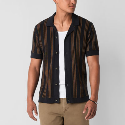 Arizona Mens Short Sleeve Sweater