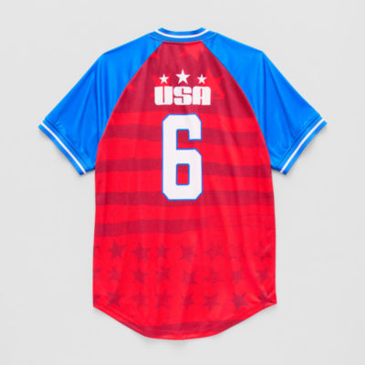 Mens Short Sleeve USA Jersey