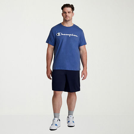 Champion Mens 10" Big and Tall Workout Shorts, 2x-large Tall, Blue