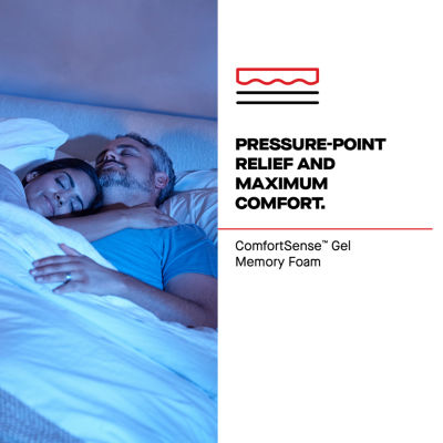 Sealy Posturepedic Gatemore 13" Hybrid Firm Tight Top - Mattress + Adjustable Base