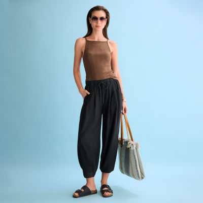 a.n.a Apron Tank + Linen Balloon Pants