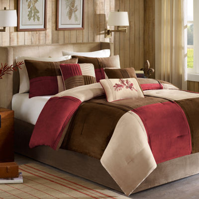 Madison Park Maddox 7-pc. Faux Suede Comforter Set