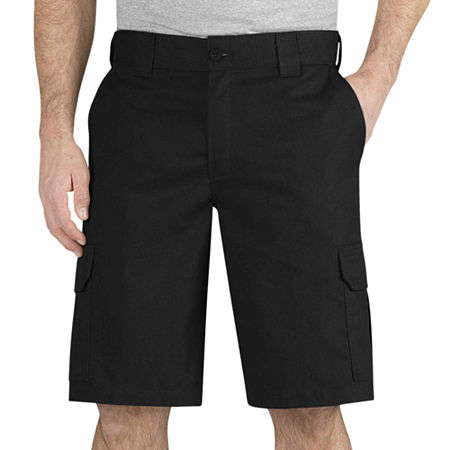 Dickies FLEX 11 Regular Fit Cargo Shorts, 34, Black