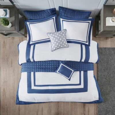 Madison Park Lexington 8-pc. Comforter and Coverlet Set