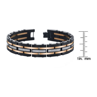 8 1/2 Inch Mens Stainless Steel 8 1/2 Inch Link Bracelet