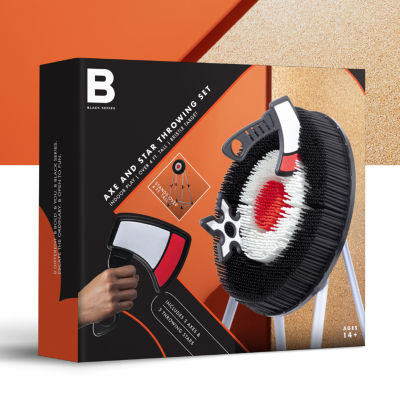 Black Series Axe Throwing Target Set, Color: Black - JCPenney