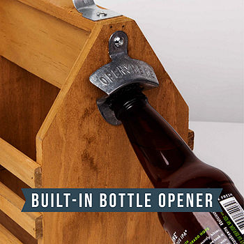 11 x 6 Wood Beer Crate With Bottle Opener by Park Lane