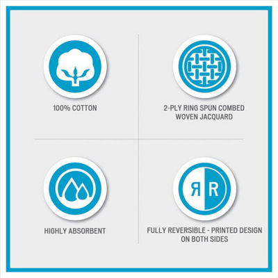 Intelligent Design Elle 6-pc. Reversible Bath Towel Set