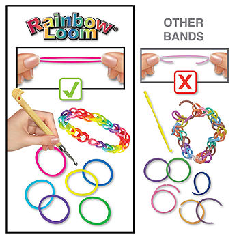 Rainbow Loom® Loomi-Pals™ Mini Combo Set, Features 60 Cute Assorted  Loomi-Pals Charms,1 Happy Loom, 2100 Colorful Bands All in a Carrying Case  for