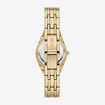 Relic By Fossil Womens Gold Tone Bracelet Watch Zr12650