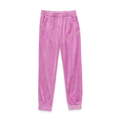 Juicy By Juicy Couture Little & Big Girls Jogger Ankle Sweatpant, Color English Rose JCPenney