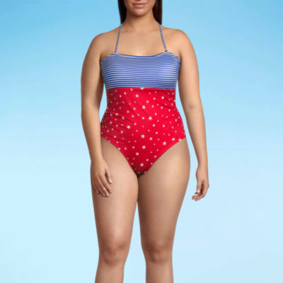 Jcpenney plus size hot sale one piece swimsuit