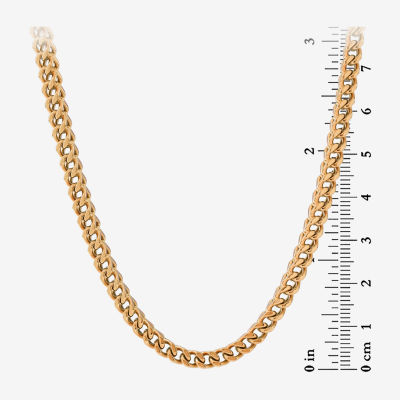 20 Inch Solid Curb Chain Necklace