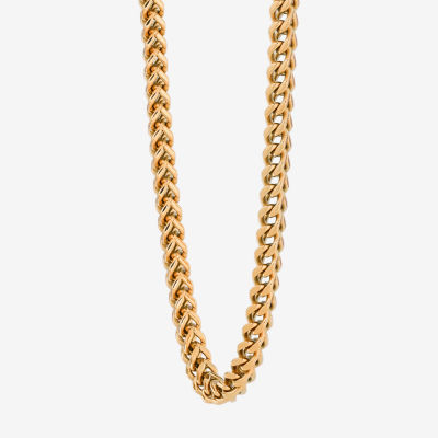 20 Inch Solid Curb Chain Necklace