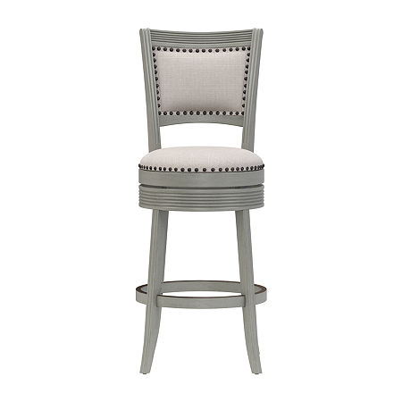 Lockefield Swivel Bar Stool, One Size, Gray