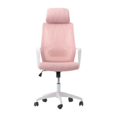 Workspace Ergonomic Design Adjustable Height Office Chair One Size Pink 302$