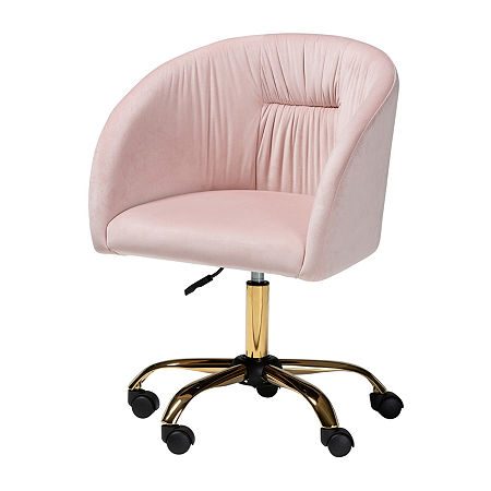 Ravenna Office Chair, One Size, Pink