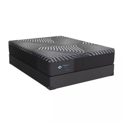 Sealy® Posturpedic Plus® Albany Hybrid Medium - Mattress + Box Spring