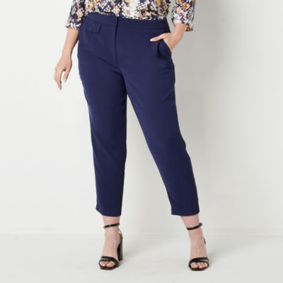 Worthington Tall Womens High Rise Straight Trouser