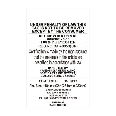 Stratford Park Claire 7pc Midweight Comforter Set