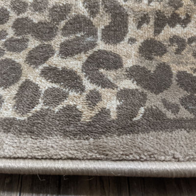 Garda Modern Animal Print Area Rug