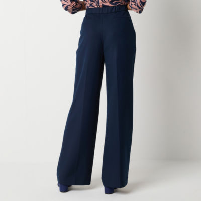 Liz Claiborne Tailored Classic Fit Wide Leg Trouser