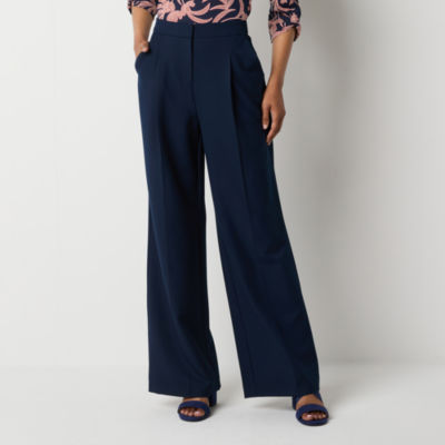 Liz Claiborne Tailored Classic Fit Wide Leg Trouser