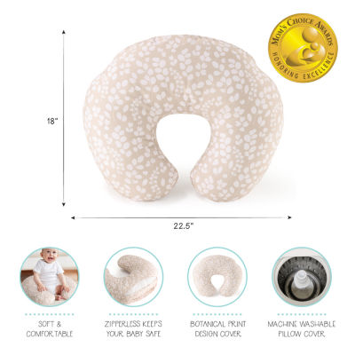 The Peanutshell Boho Botanical Nursing Pillow