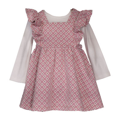 Bonnie Jean Toddler Girls Sleeveless Flutter Sleeve 2-pc. Dress Set