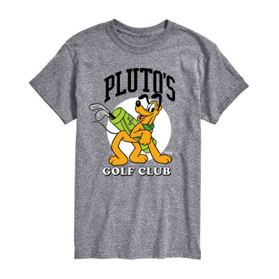 Mens Short Sleeve Pluto Graphic T-Shirt