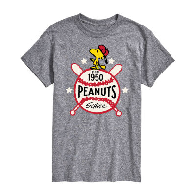 Mens Short Sleeve Peanuts Graphic T-Shirt