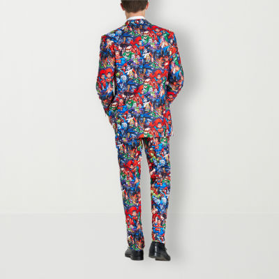 Opposuits Mens DC Comics Heroes Suit Set