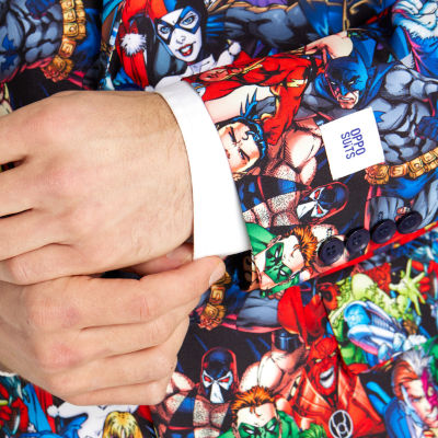 Opposuits Mens DC Comics Heroes Suit Set