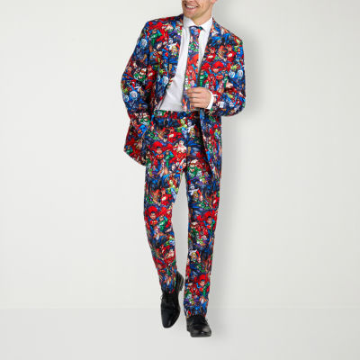 Opposuits Dc Comics Mens 3-pc. Suit Set