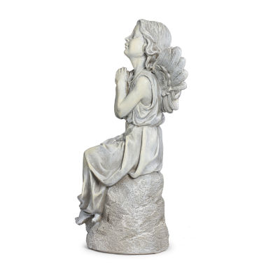 Roman 16in Sitting Angel Statue