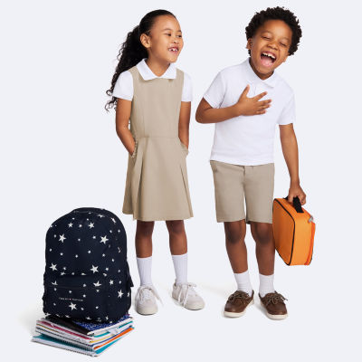 IZOD Little & Big Kid Boys Stretch Fabric Adjustable Waist Hybrid Short