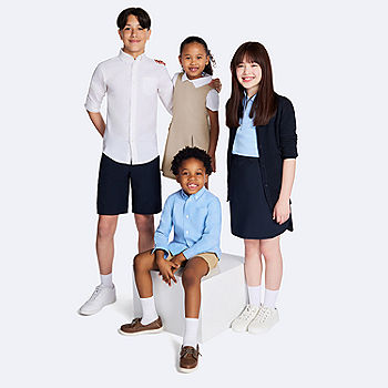 IZOD Little & Big Girls Wrinkle Resistant Moisture Wicking IZOD Little & Big Girls Wrinkle Resistant Moisture Wicking