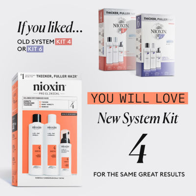Nioxin System 4 Kit 300+300+100 Hair Loss Treatment