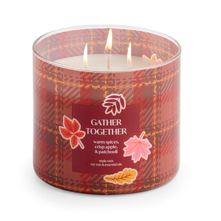 Distant Lands Gather Together 3-wick Scented Jar Candle