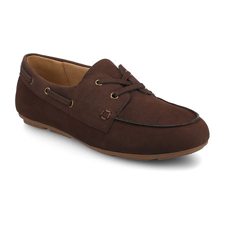 Journee Collection Naomi Womens Moc Closed Toe Loafers, 11 Medium, Brown