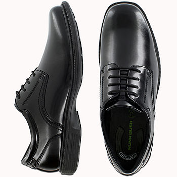 Nunn Bush Mens Baker St. Oxford Shoes, Color: Black - JCPenney