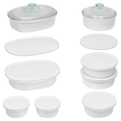 CorningWare® French White® 18-pc. Bakeware Set