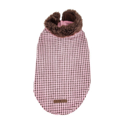 Pet Life ® Luxe 'Beautifur' Elegant Designer Boxed Faux Mink Fur Dog Coat