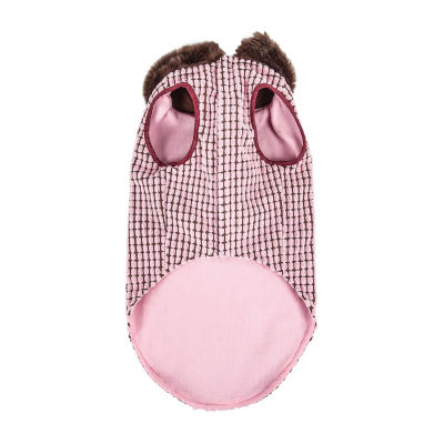 Pet Life ® Luxe 'Beautifur' Elegant Designer Boxed Faux Mink Fur Dog Coat