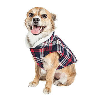 Pet Life Classic Metallic Insulated Fashion Designer Dog Coat